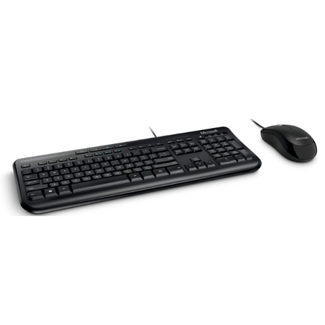 Microsoft Combo Wired 600 Desktop high Quality Eng/Ara Black - DokanTech #