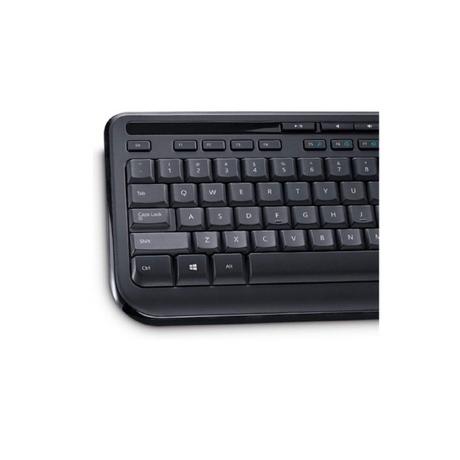 Microsoft Combo Wired 600 Desktop high Quality Eng/Ara Black - DokanTech #