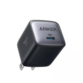 Anker 711 Nano II 30W GaN charger – front view black