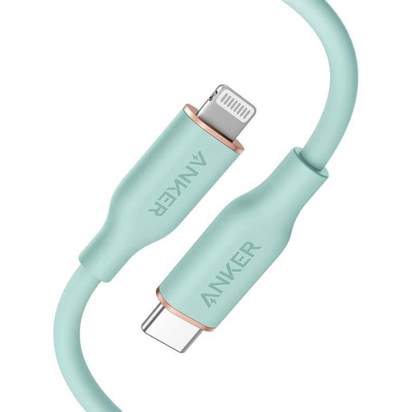 Anker PowerLine III Flow USB-C to Lightning Cable 6ft – Soft & Durable