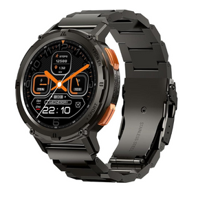 Kospet Tank T2 rugged smartwatch dual straps – front view