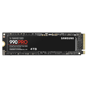 Samsung 990 Pro 4TB PCIe 4.0 NVMe SSD 7450MB/s – front view