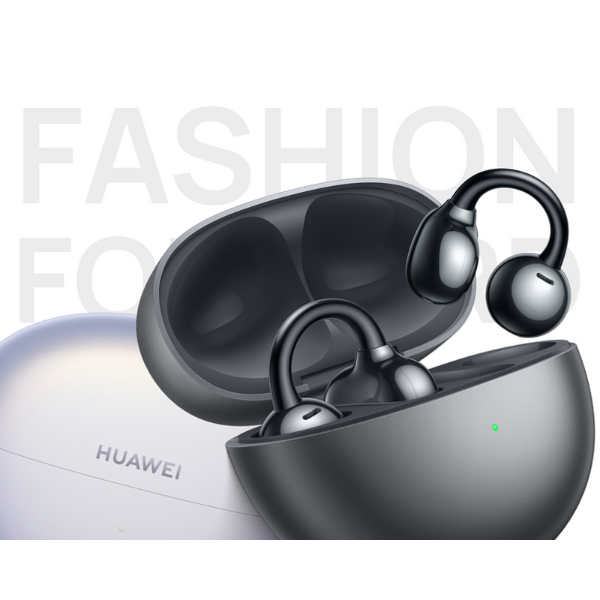 Huawei FreeClip Wireless Bluetooth Earphones Futuristic Aesthetic Design - DokanTech #