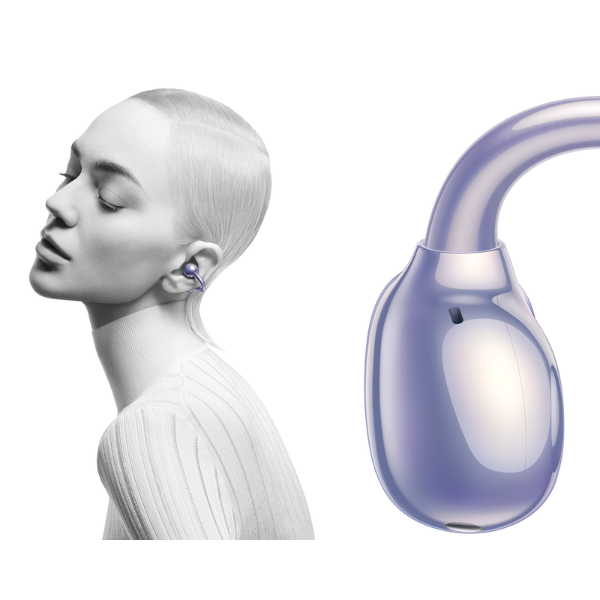 Huawei FreeClip Wireless Bluetooth Earphones Futuristic Aesthetic Design - DokanTech #