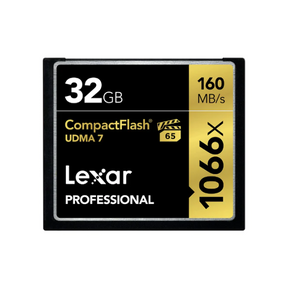Lexar Professional 1066x Compact Flash 160MB/s – front view