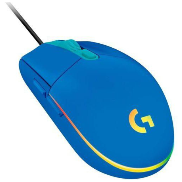 Logitech G102 Lightsync Wired Gaming Mouse with Customizable RGB