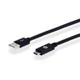 HP Pro USB-C Braided Charging Cable 100cm-High-quality_Black