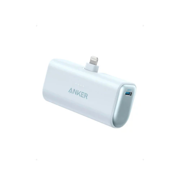 Anker 621 Power Bank Built-in Lightning Connector 12W, A1645P31 - Blue - DokanTech #