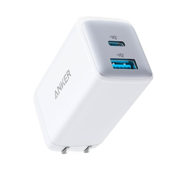 Anker 725 GaN 2 Port 65W Charger - White