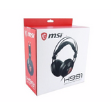 MSI Gaming Headset H991, Apply to Notebook / PC / Mobile- Black. - DokanTech #