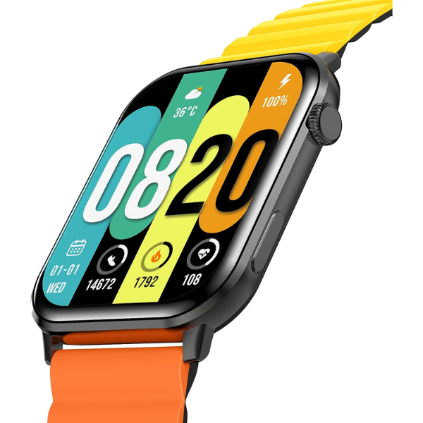 Kieslect Ks Smartwatch 1.78 بوصة HD AMOLED شاشة بلوتوث دعوة الجسم المعدني IP68 مقاوم للماء موضة الرياضة الرجال النساء ساعة ذكية 