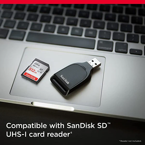 SanDisk Ultra 512GB SDHC™ UHS-I Memory Card Speed UP TO 150MB/s Full HD video - DokanTech #