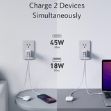 Anker 725 GaN 2 Port 65W Charger - White