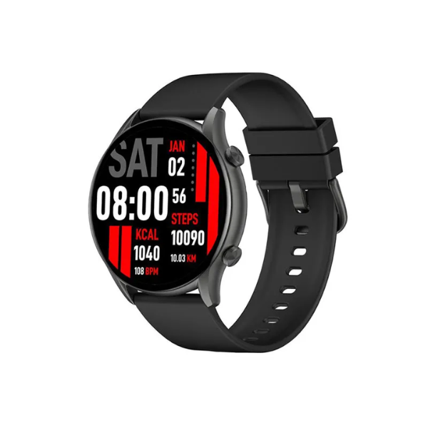 Kieslect Calling Smart Watch KR - Stable Bluetooth Phone Call - Black - DokanTech #