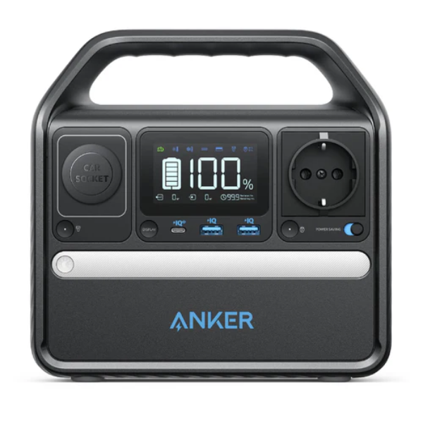 Anker 521 Portable Power Station PowerHouse, 256Wh, 200W, A1720311 - Black