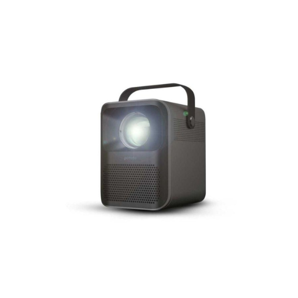 Porodo Full HD Portable Projector for Home Entertainment, PD-HDPRJAN-BK - Black - DokanTech #