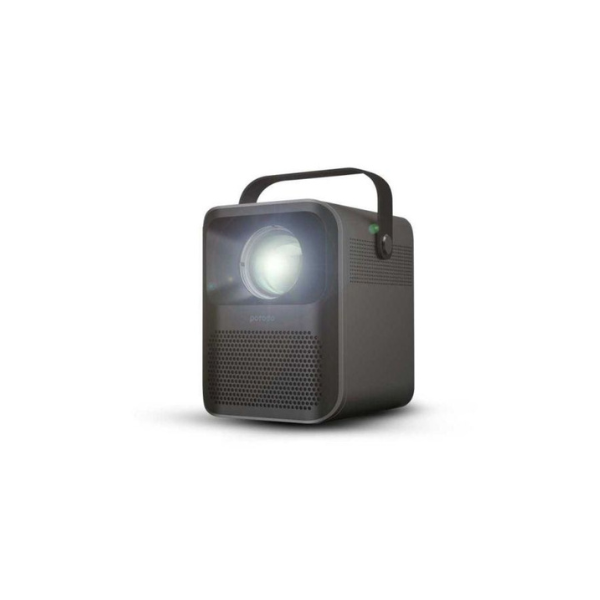 Porodo Full HD Portable Projector for Home Entertainment, PD-HDPRJAN-BK - Black