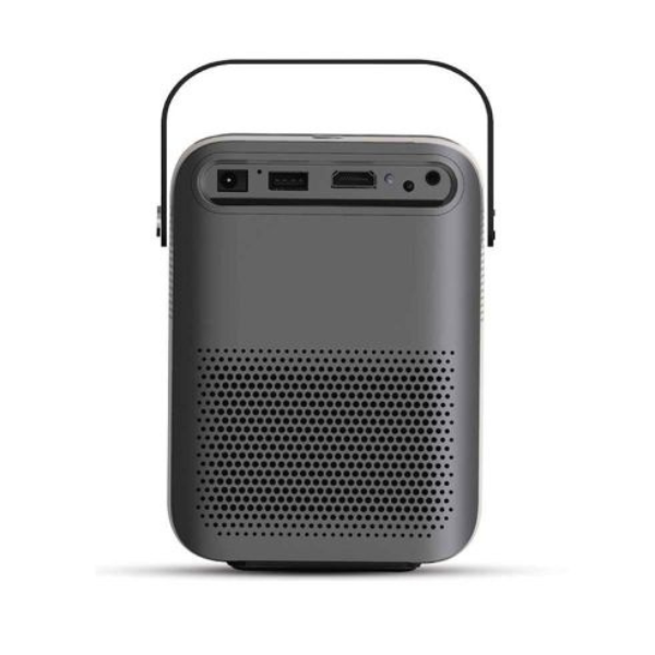 Porodo Full HD Portable Projector for Home Entertainment, PD-HDPRJAN-BK - Black - DokanTech #