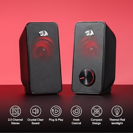 Redragon GS500 speaker – desk lifestyle