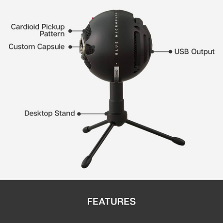 Logitech Blue Snowball iCE – streaming setup