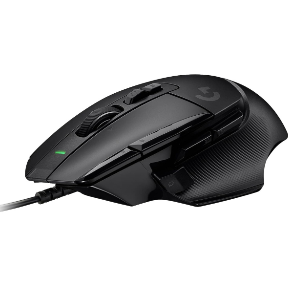 Logitech G502 X Wired Gaming Mouse - LIGHTFORCE hybrid optical-mechanical primary switches, HERO 25K gaming sensor, compatible with PC - macOS/Windows