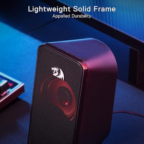 Redragon GS500 speaker – 2.0 stereo drivers