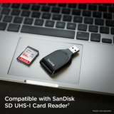 Sandisk Ultra SDXC 64GB Memory Card 140MB/s, C10, U1, Full HD