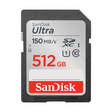 SanDisk Ultra 512GB SDHC™ UHS-I Memory Card Speed UP TO 150MB/s Full HD video - DokanTech #