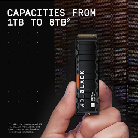 DokanTech_WD Black SN850 2TB NVMe SSD With Heatsink 7300/6600 MB/s - PC/PS5