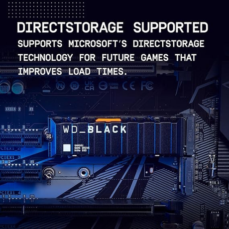 DokanTech_WD Black SN850 2TB NVMe SSD With Heatsink 7300/6600 MB/s - PC/PS5