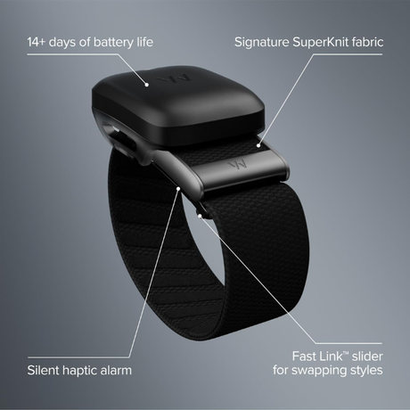 WHOOP 5.0 Peak Health and Fitness Tracker 12 Month Free Subscription - Black  Features dokkan tech  