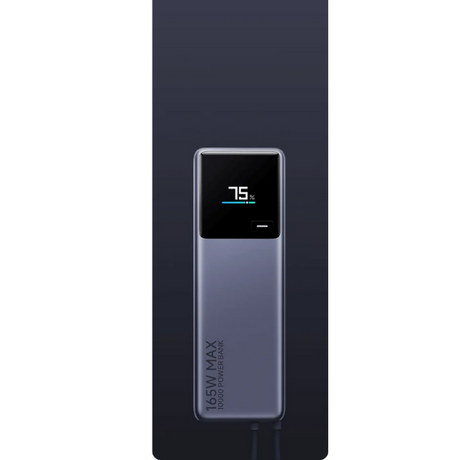 Xiaomi 165W Power Bank 10000mAh (Integrated Cable) - Gray – Ultra-Fast Charging, Compact-dokantech