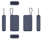 Xiaomi 33W Power Bank 20000mAh (Integrated Cable) – Fast Charging, Travel-Friendly-dokantech