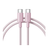 Xiaomi6ABraidedUSB-CtoUSB-CCable120W2m-Pink-dokantech
