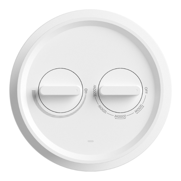 XiaomiFanHeater2000W_PTCCeramicSpaceHeaterwith70_OscillationControlknobs-DokkanTech