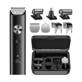 Xiaomi Grooming Kit Pro 5-in-1 beard trimmer for men – front view black