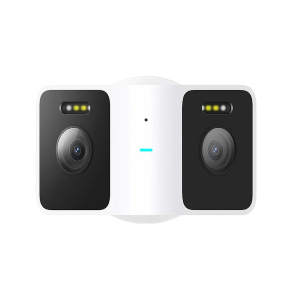 Xiaomi Outdoor Camera CW100 Dual 2K – Dual-Lens Ultra-Wide View, AI Detection, IP66 – White-dokantech#