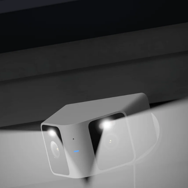 Xiaomi Outdoor Camera CW100 Dual 2K – Dual-Lens Ultra-Wide View, AI Detection, IP66 – White-dokantech#