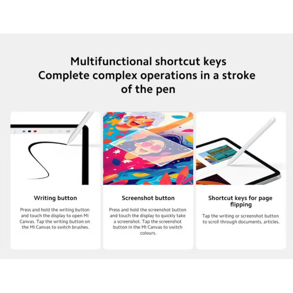 XiaomiRedmiSmartPen-WhiteShortcutKeys-DokkanTech