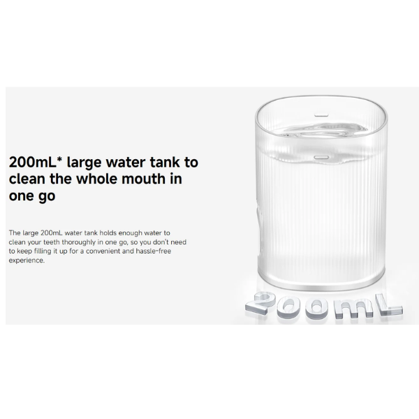Xiaomi_Water_Flosser_2_MEO705_3_Flossing_Modes_200mL_Water_Tank_White-Specs -DokkanTech