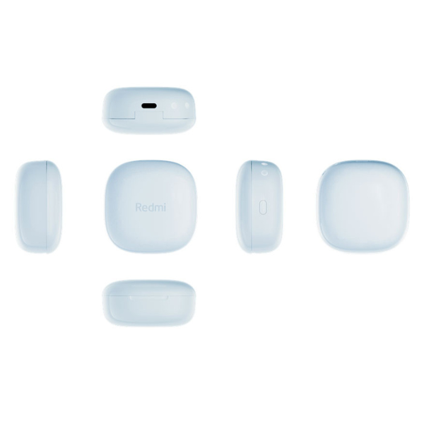 سماعات شاومي ريدمي بودز 6 بلاي: لاسلكية، تشغيل لمدة 36 ساعة، تقنية تقليل الضوضاء بالذكاء الاصطناعي 