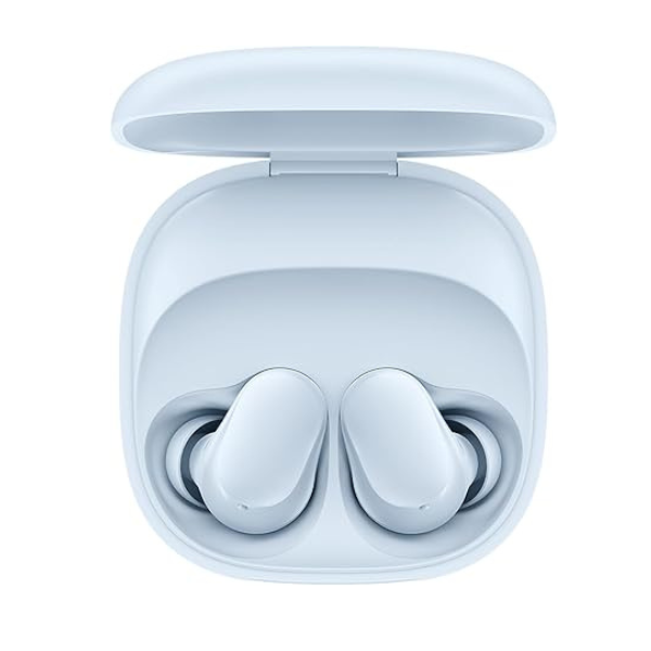 سماعات شاومي ريدمي بودز 6 بلاي: لاسلكية، تشغيل لمدة 36 ساعة، تقنية تقليل الضوضاء بالذكاء الاصطناعي 