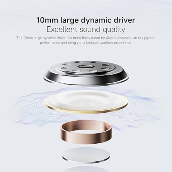 سماعات شاومي ريدمي بودز 6 بلاي: لاسلكية، تشغيل لمدة 36 ساعة، تقنية تقليل الضوضاء بالذكاء الاصطناعي 