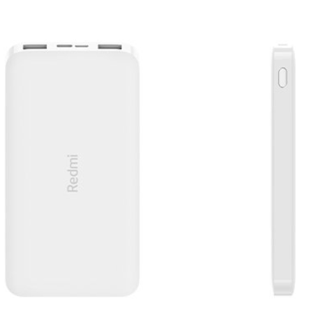 Xiaomi Redmi Power Bank 10000mAh - White side dokkan tech.