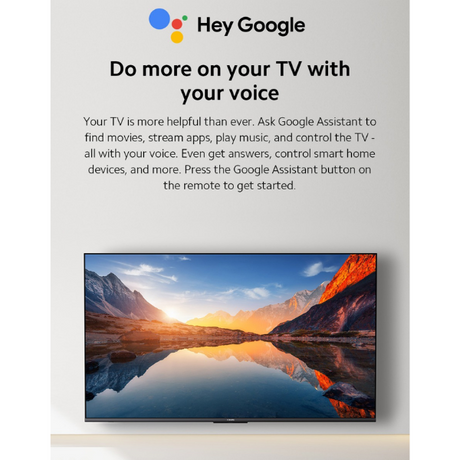 Xiaomi Smart TV A 2025 Series 55 inch, 4K UHD Smart LED. - DokanTech #