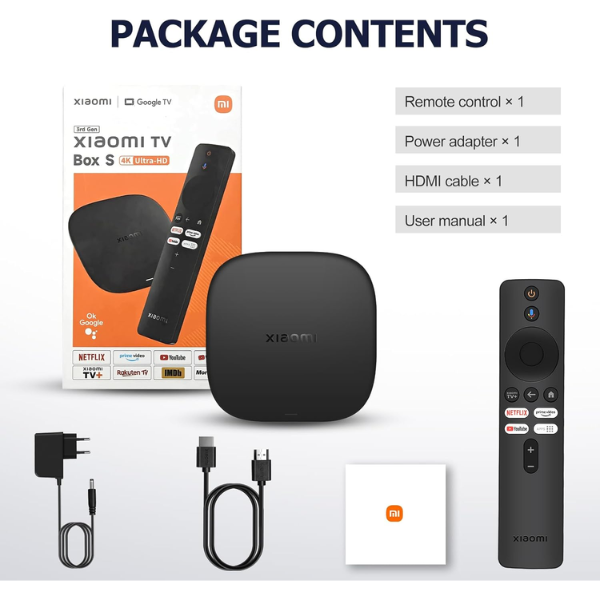 Xiaomi TV Box S 4K Ultra-HD 3rd Gen - Dokkantech