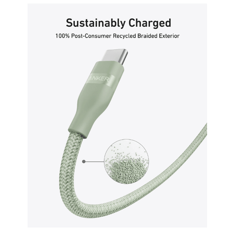 Anker 240W USB - C Braided Cable for MacBook Pro M4 (4 Colors, 3ft & 6ft) Anker Egypt