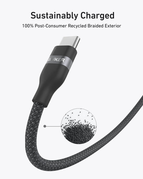 Anker 240W braided USB-C cable – color variants