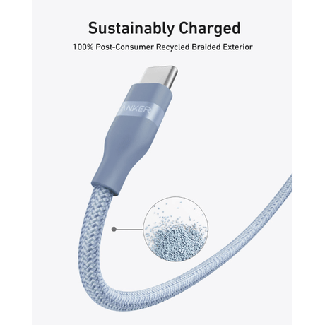 Anker 240W USB - C Braided Cable for MacBook Pro M4 (4 Colors, 3ft & 6ft) Anker Egypt