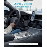 Anker 30W Dual - Port USB - C + USB - A Car Charger Fast Charging Anker Egypt